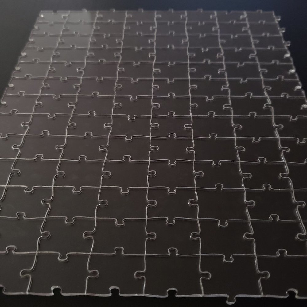 Impossible Edgeless Clear Acrylic Jigsaw Puzzle